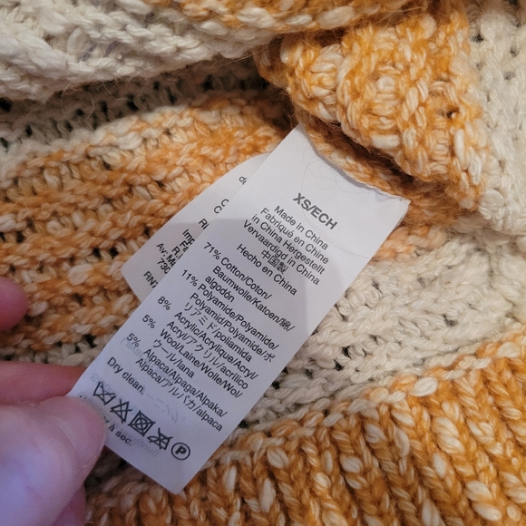 Madewell Baez Striped Pullover Sweater Size XS - Picture 8 of 9